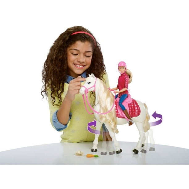 Poupée Barbie et Cheval de rêve 