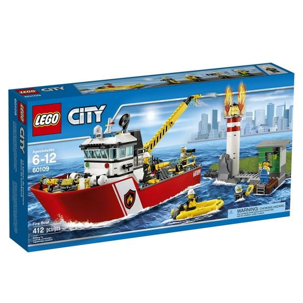 City Fire - Le bateau des pompiers (60109)