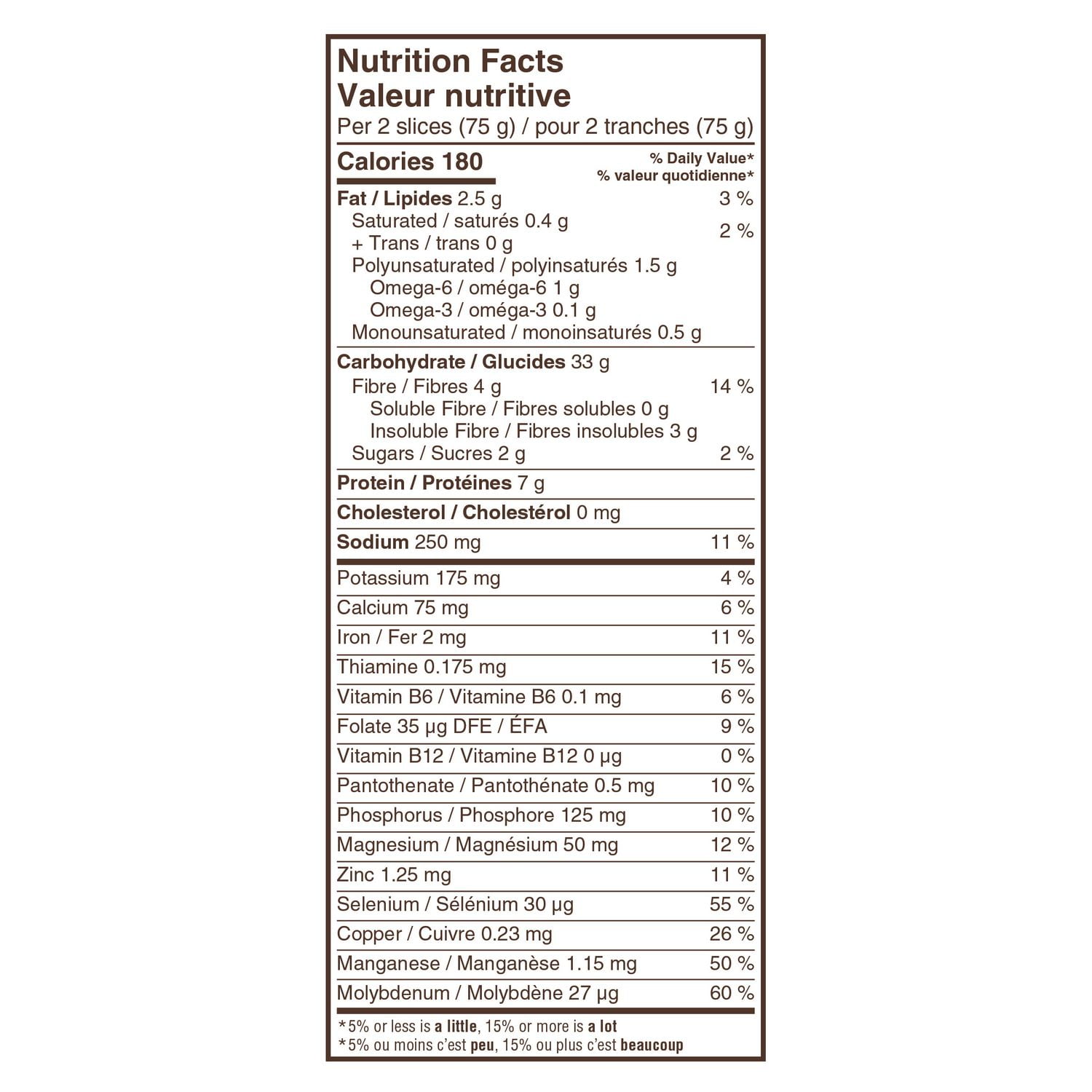 Dempster’s® 100% Whole Grains Smooth Multigrain Sliced Bread, 600 g