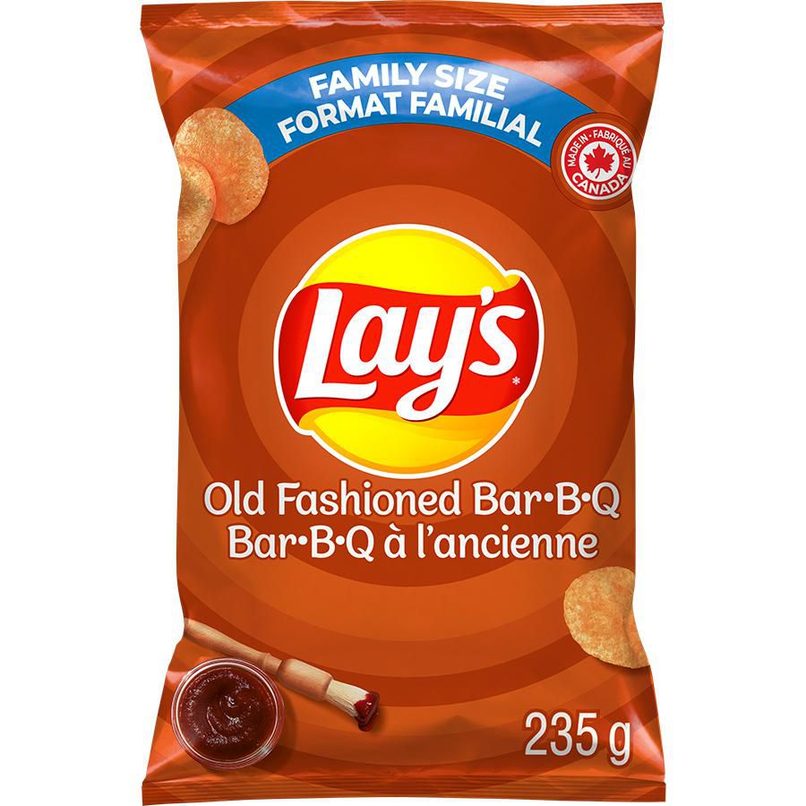 Lay's Old Fashioned BarBQ Potato Chips Walmart Canada