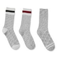 thumbnail image 1 of George Women's 3-Pack Cotton Slub Crew Boot Socks, 1 of 1