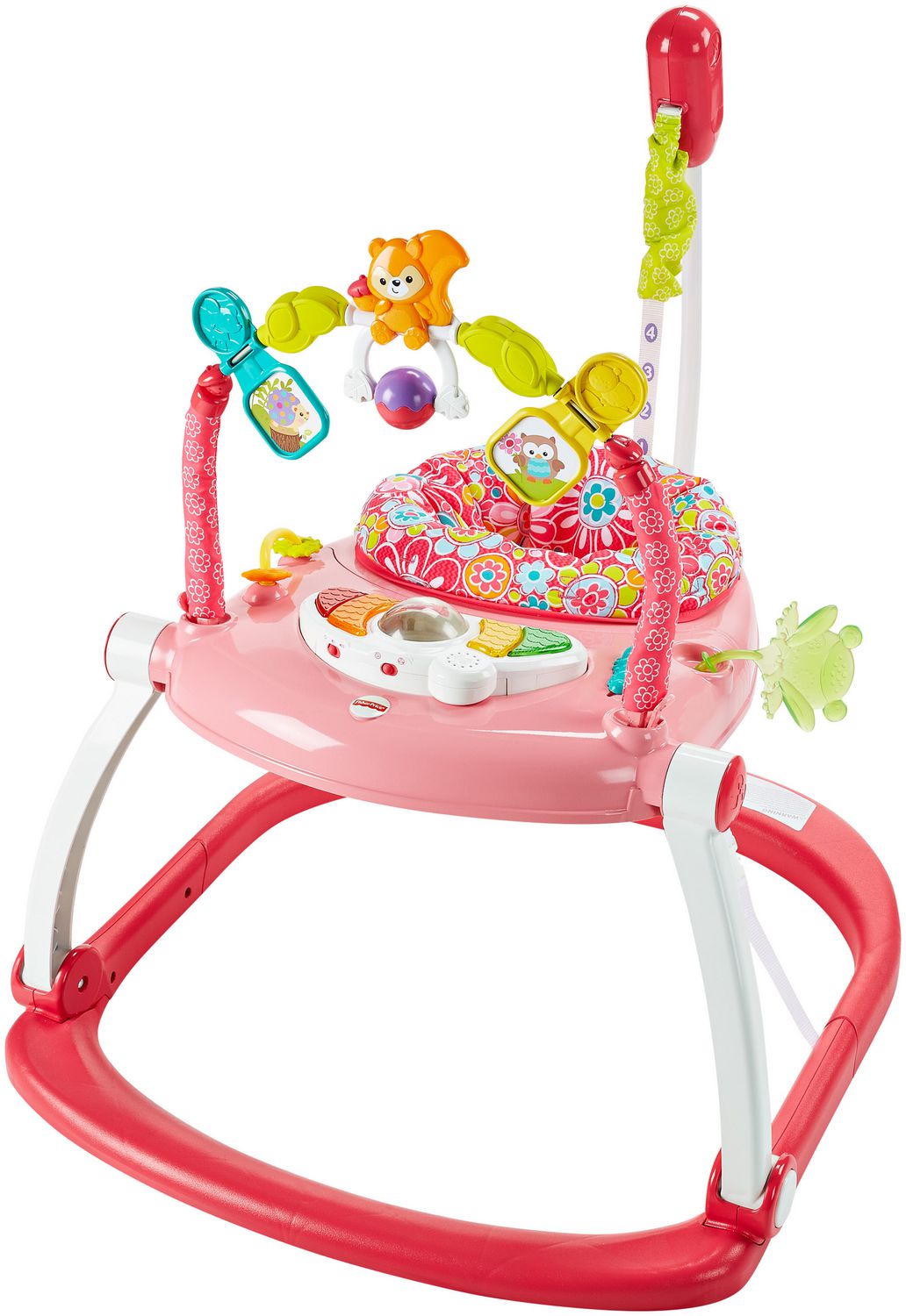 fisher price space saver jumperoo pink