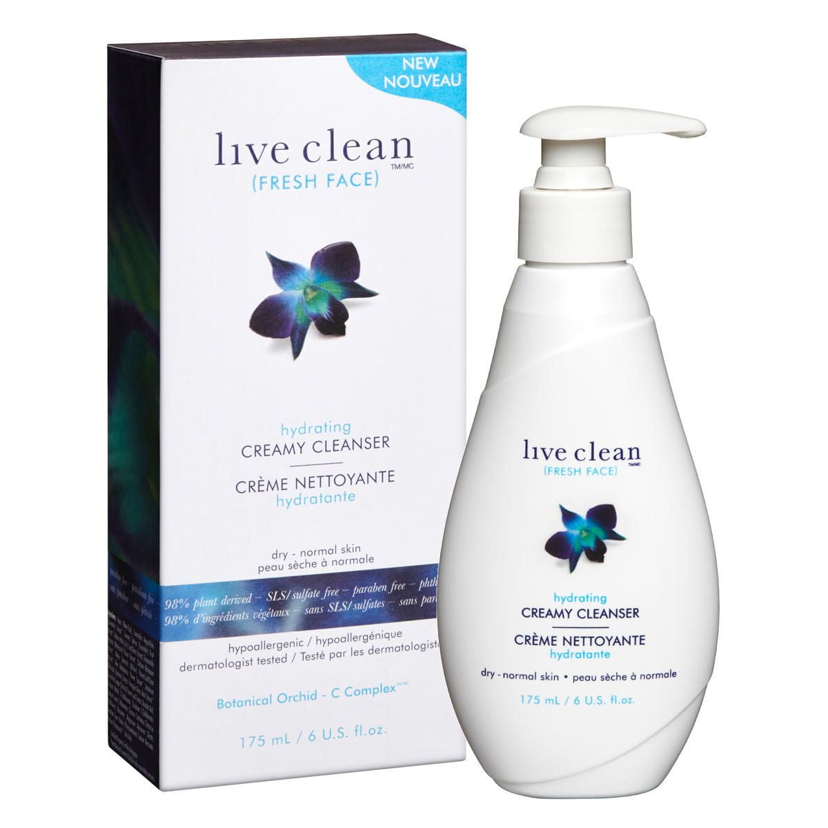 Live Clean Fresh Face Hydrating Creamy Cleanser Walmart Canada