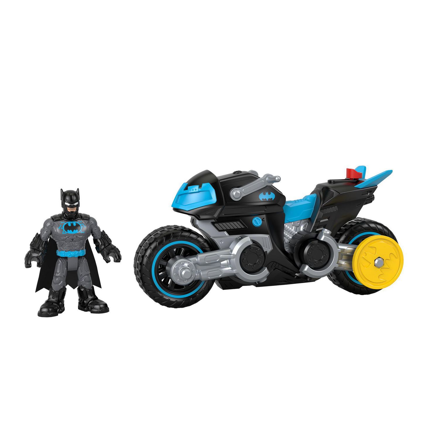Imaginext DC Super Friends Batman Figure and Bat-Tech Batcycle Transforming  Toy Motorcycle | Walmart Canada