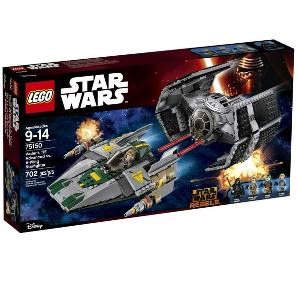 LEGO(MD) Star Wars TM - Le TIE Advanced de Dark Vador contre l'A (75150)