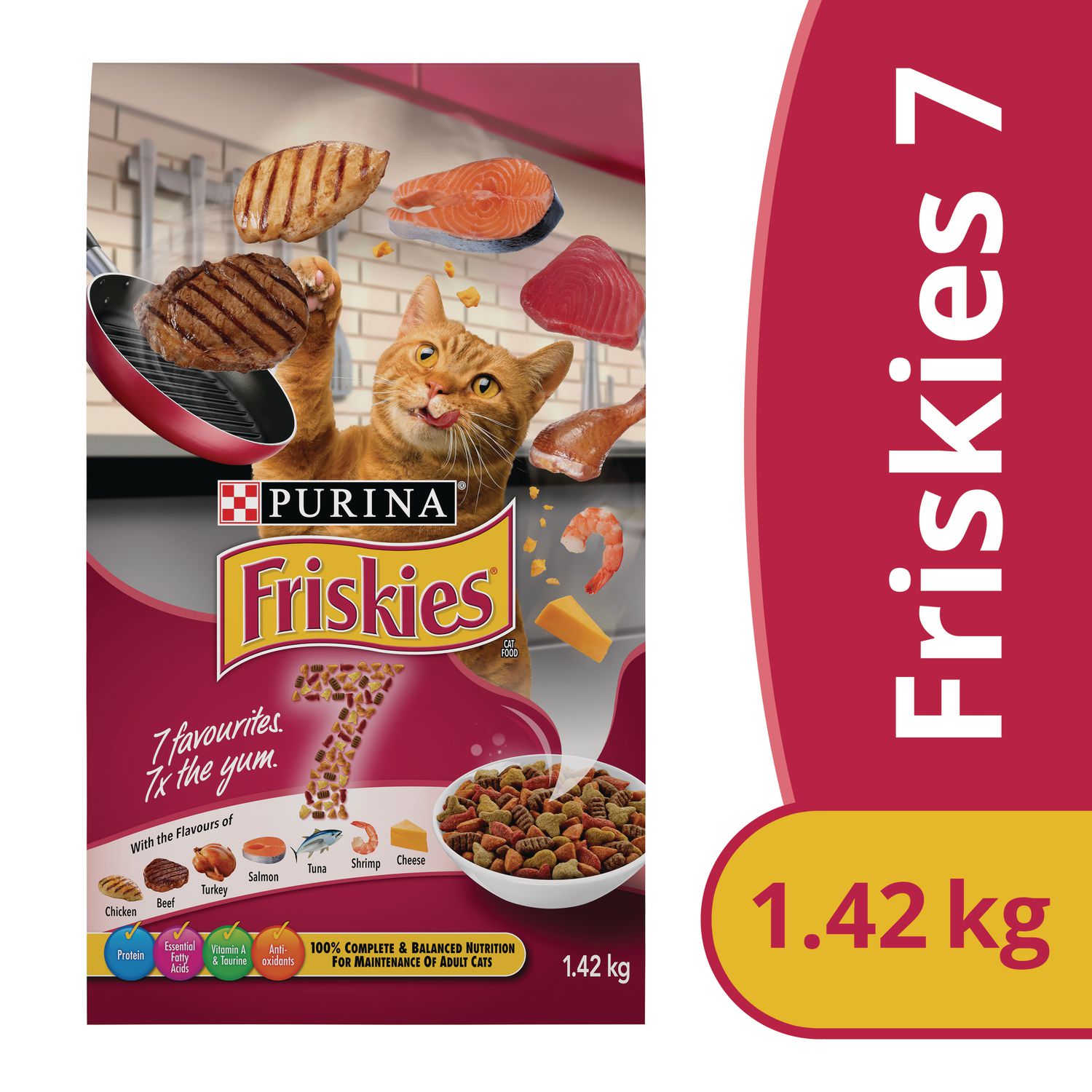 Friskies 7 Dry Cat Food Walmart Canada