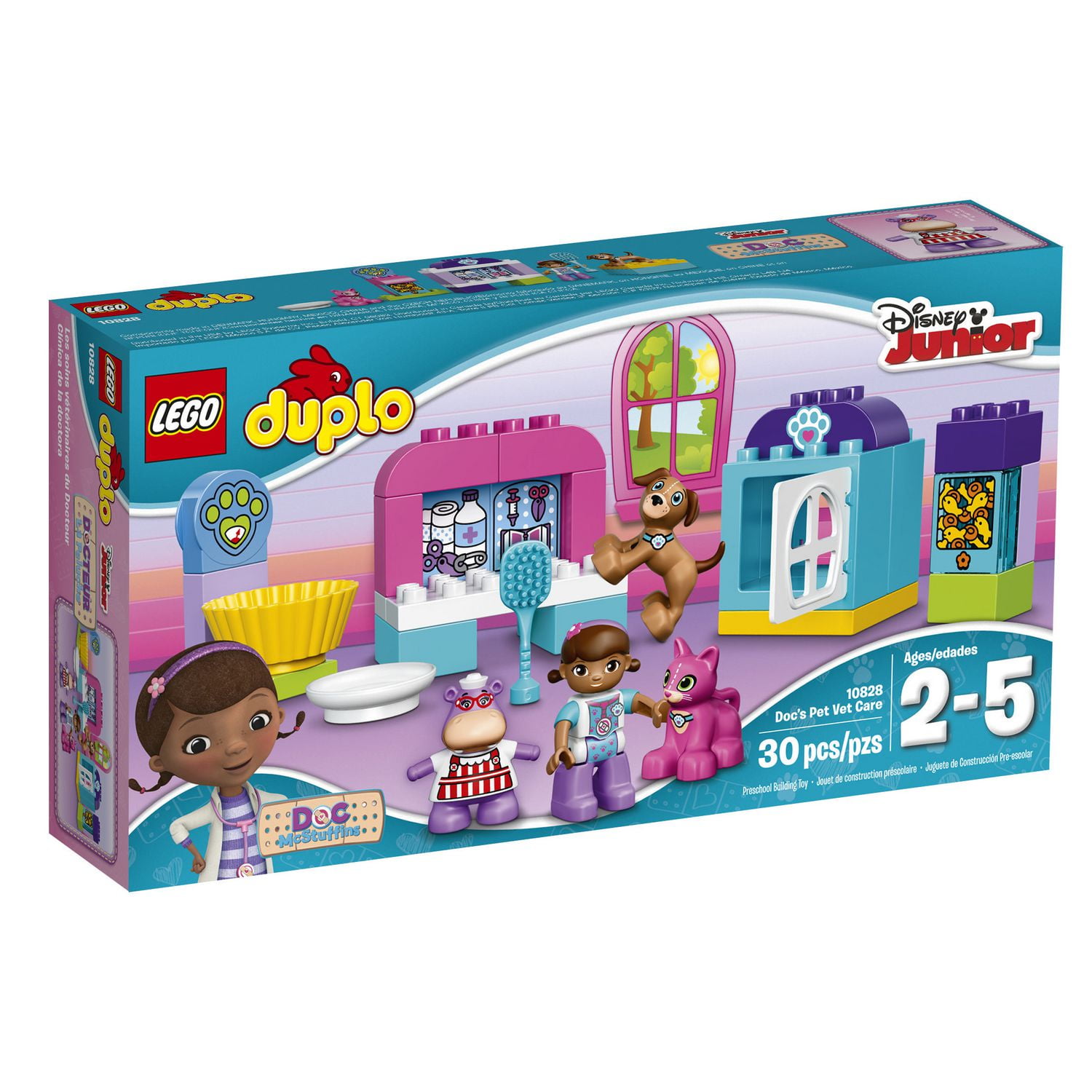 LEGO(MD) DUPLO Doc McStuffins - Les soins vétérinaires de Docteur La Pel  (10828) - Walmart.ca