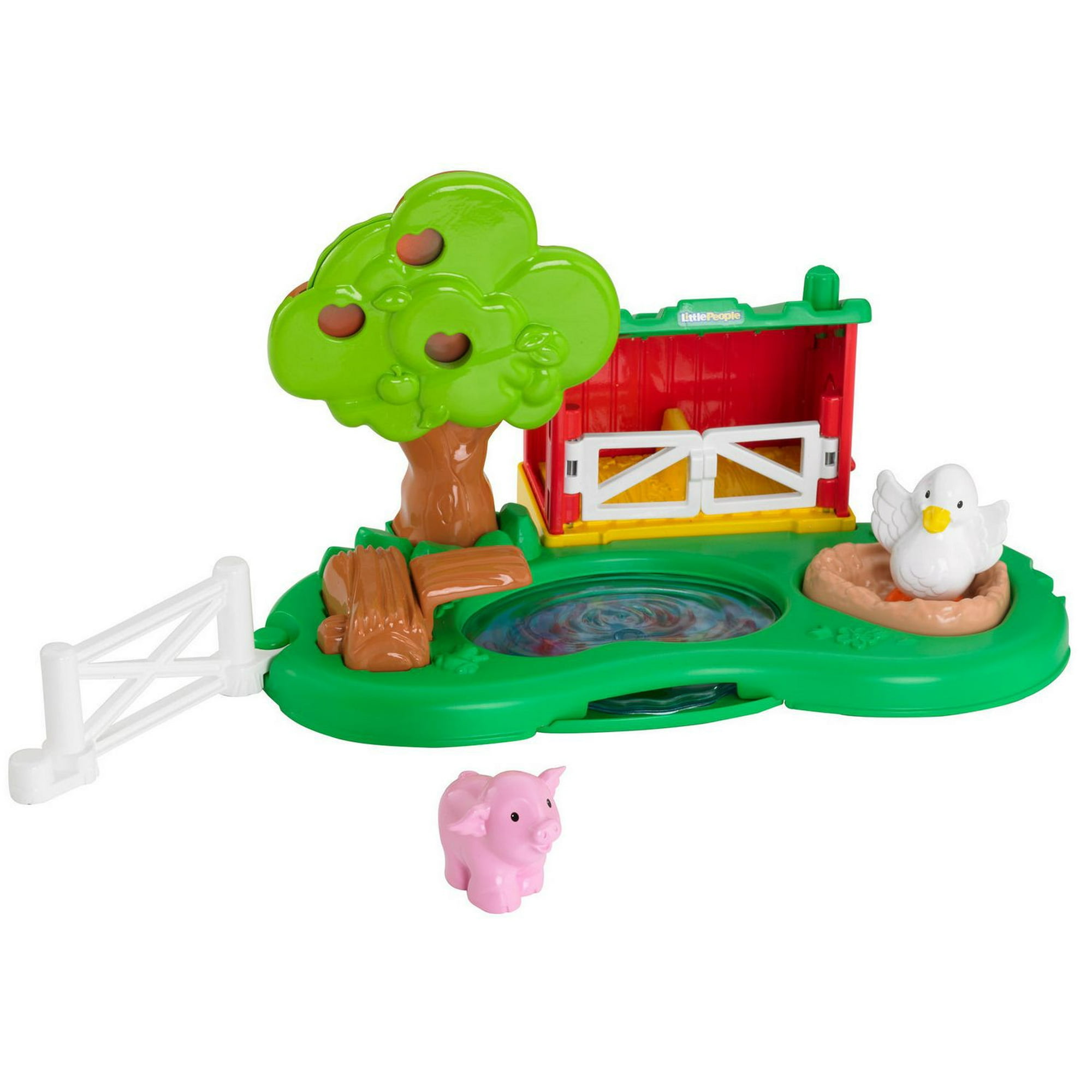 Fisher-Price Little People Pig Pen & Pond Playset 