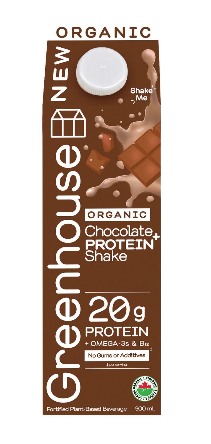 California Chocolates Greenhouse Organic Plant-Based Chocolate Protein Shake, 900 mL - Walmart.ca