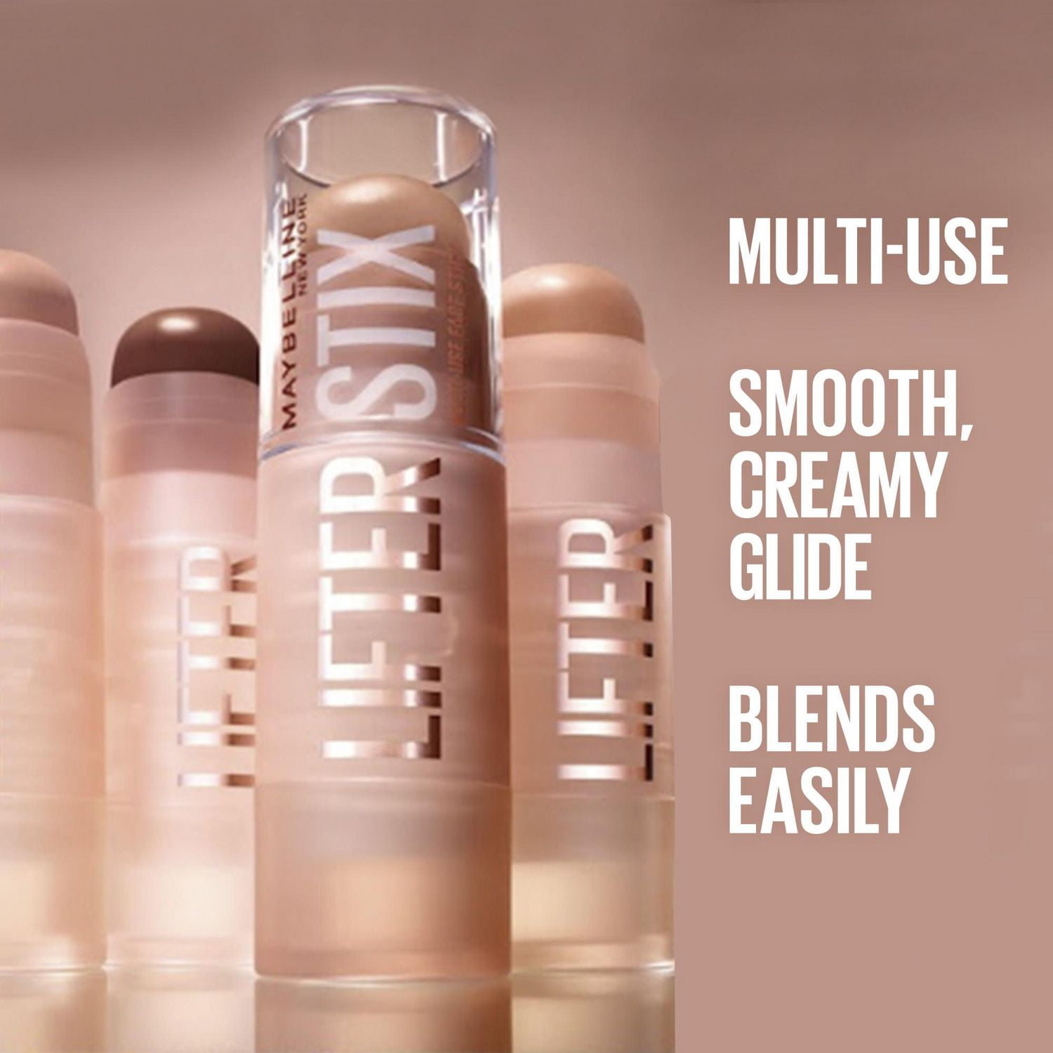 Maybelline New York Lifterstix Multi Use Face Stick, Contour & Highlighter Face Stick