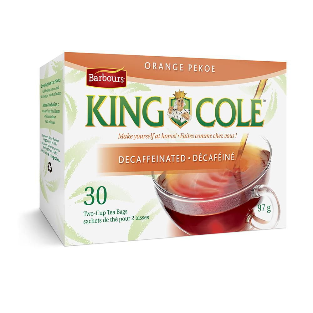 King Cole Decaf Orange Pekoe Tea 30s Walmart Canada