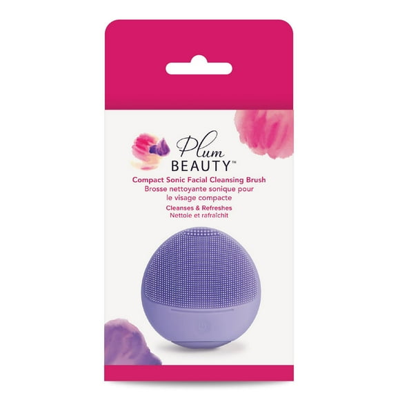 Brosse nettoyante sonique pour le visage compacte