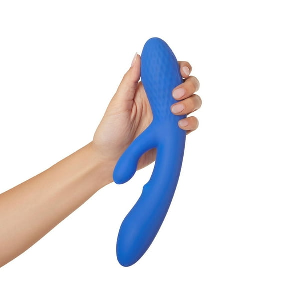vibromasseur de luxe Dual Action Vibrating Cock Ring with Rose Clitoral Stimulator for Inte –  Amovibe main image 0