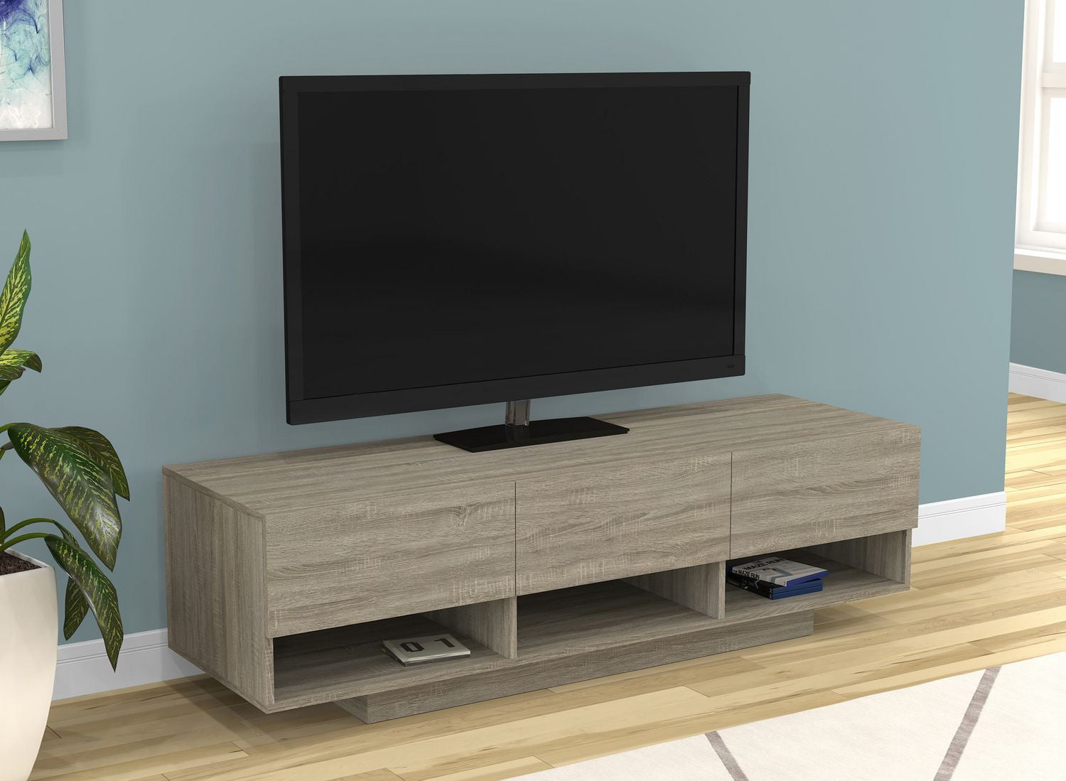 Safdie & Co. Tv Stand 60"L 3 Drawers Walmart Canada