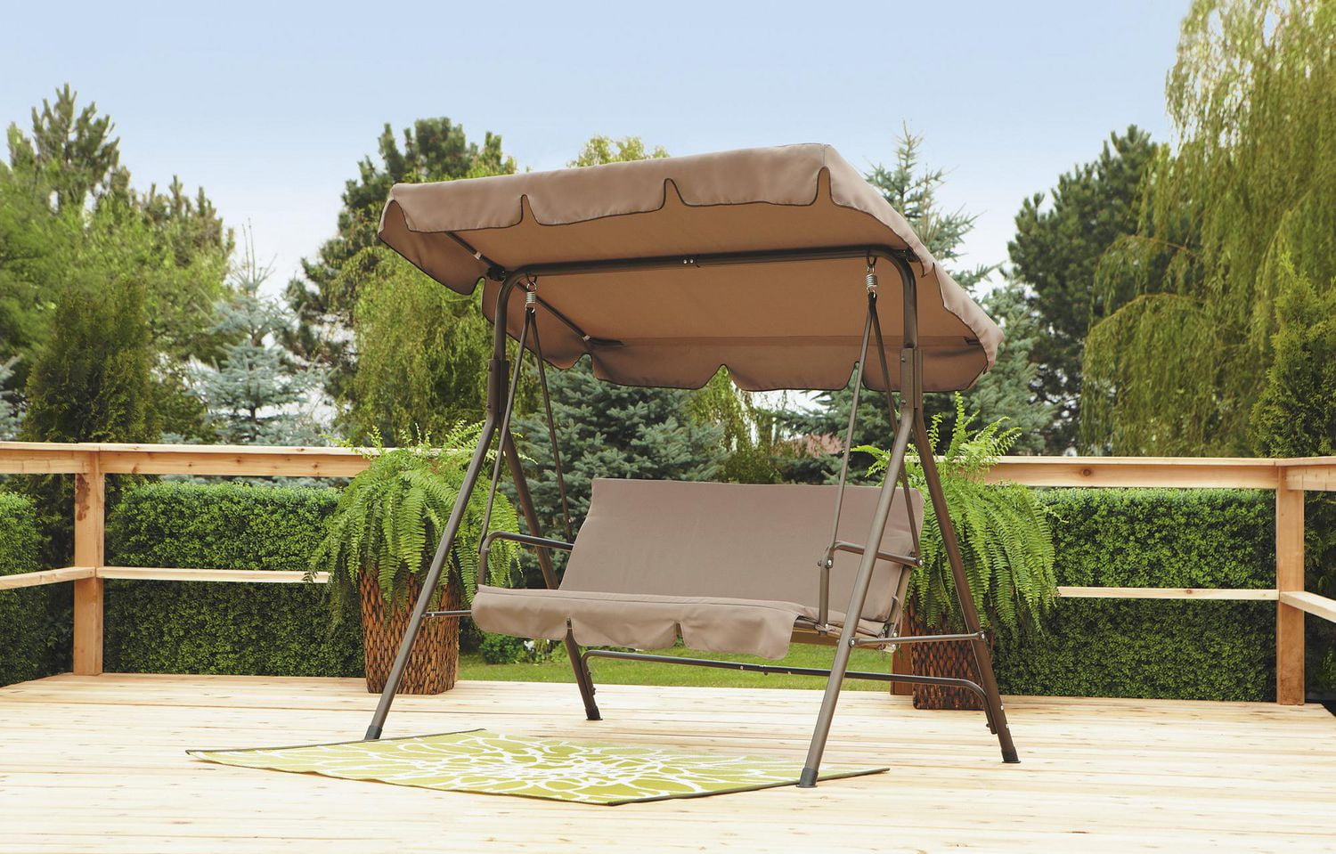 Mainstays Cushioned 2Seat Swing Set Walmart Canada