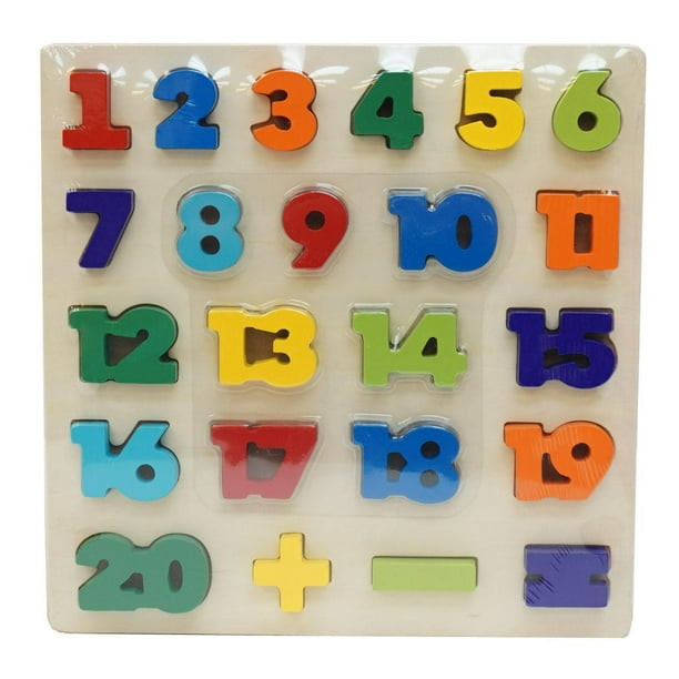 countig wooden puzzle 13 pieces - Walmart.ca