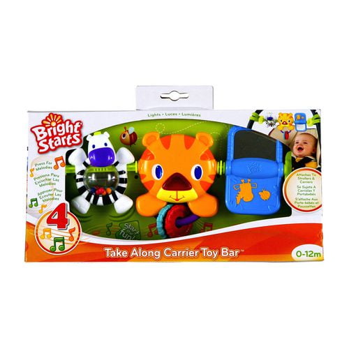 Bright Starts Take Along Carrier Toy Bar, Unisex 