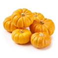 thumbnail image 1 of Citrouilles oranges Sac de 6, 1 of 3