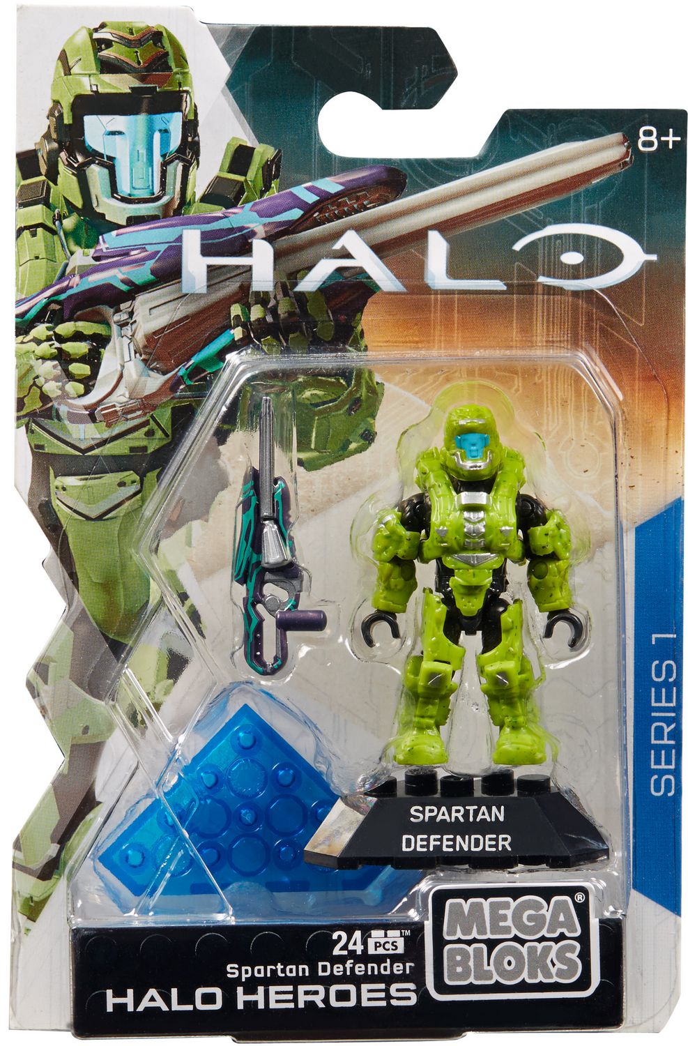 Mega Construx HALO Heroes Spartan Defender Figure | Walmart Canada
