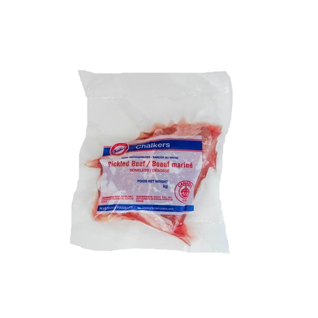 Chalkers Pickled Beef Boneless, Boneless Beef -random weight