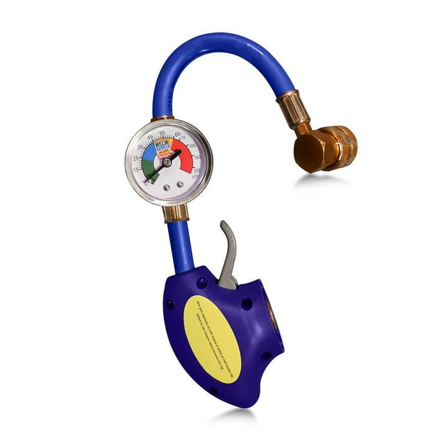 Duracool® 134a Low Side trigger style Charge hose with gauge and can