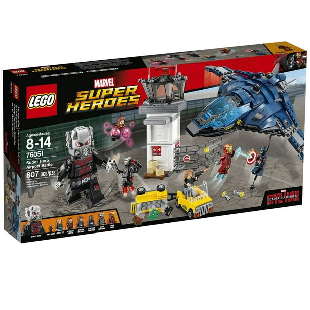 LEGO(MD)(MD) Super Heroes - Combat des super héros à l'aéroport (76051)