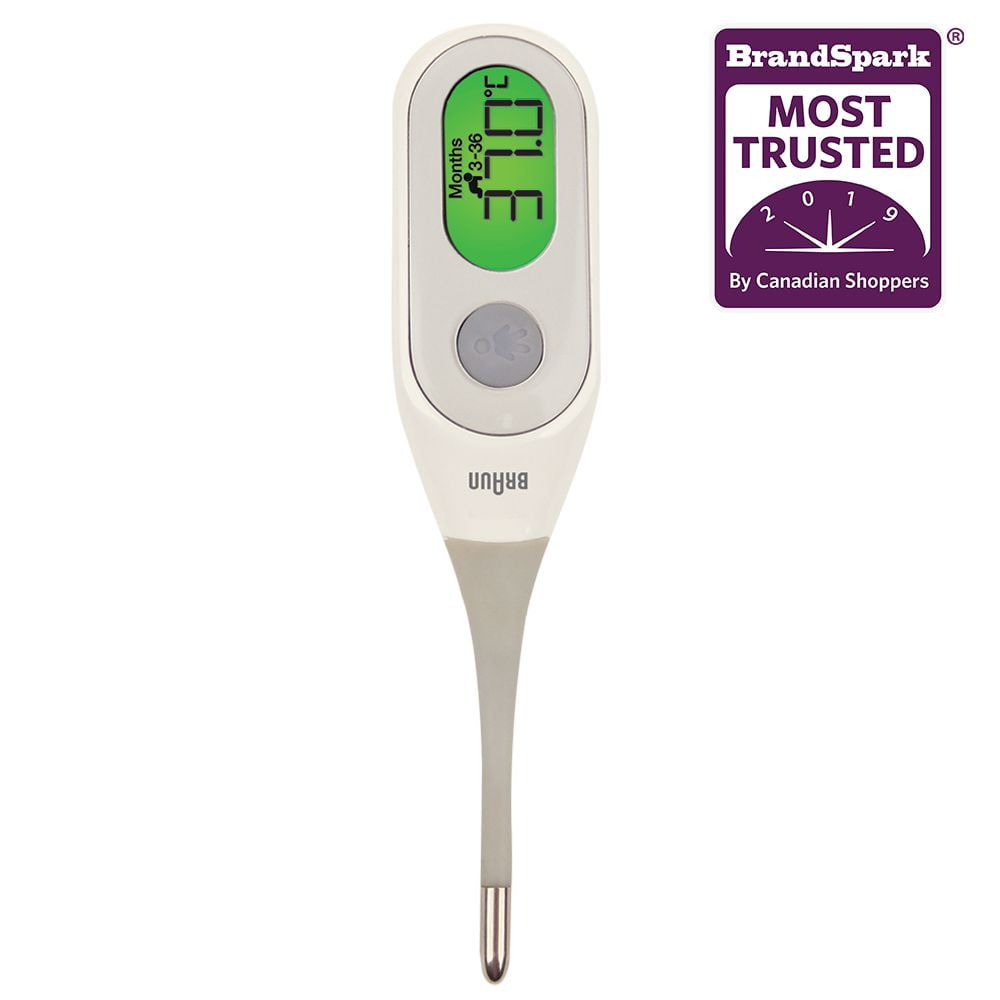Braun PRT2000CA Age Precision™ Digital Thermometer Walmart Canada