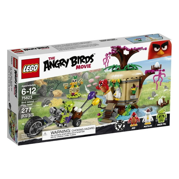 LEGO(MD) Angry Birds - Le vol de l'œuf de l'île des oiseaux (75823)