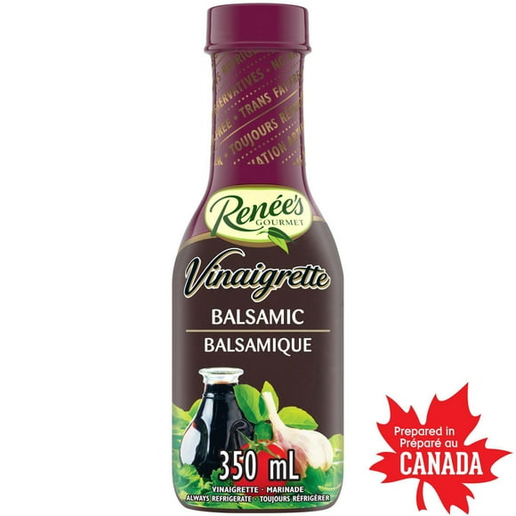 Renée’s Balsamic Vinaigrette, 350 mL Bottle, Balsamic Vinaigrette