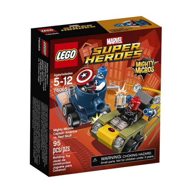 LEGO(MD)MD Super Heroes - Mighty Micros: Captain America contre Crâne Rouge (76065)
