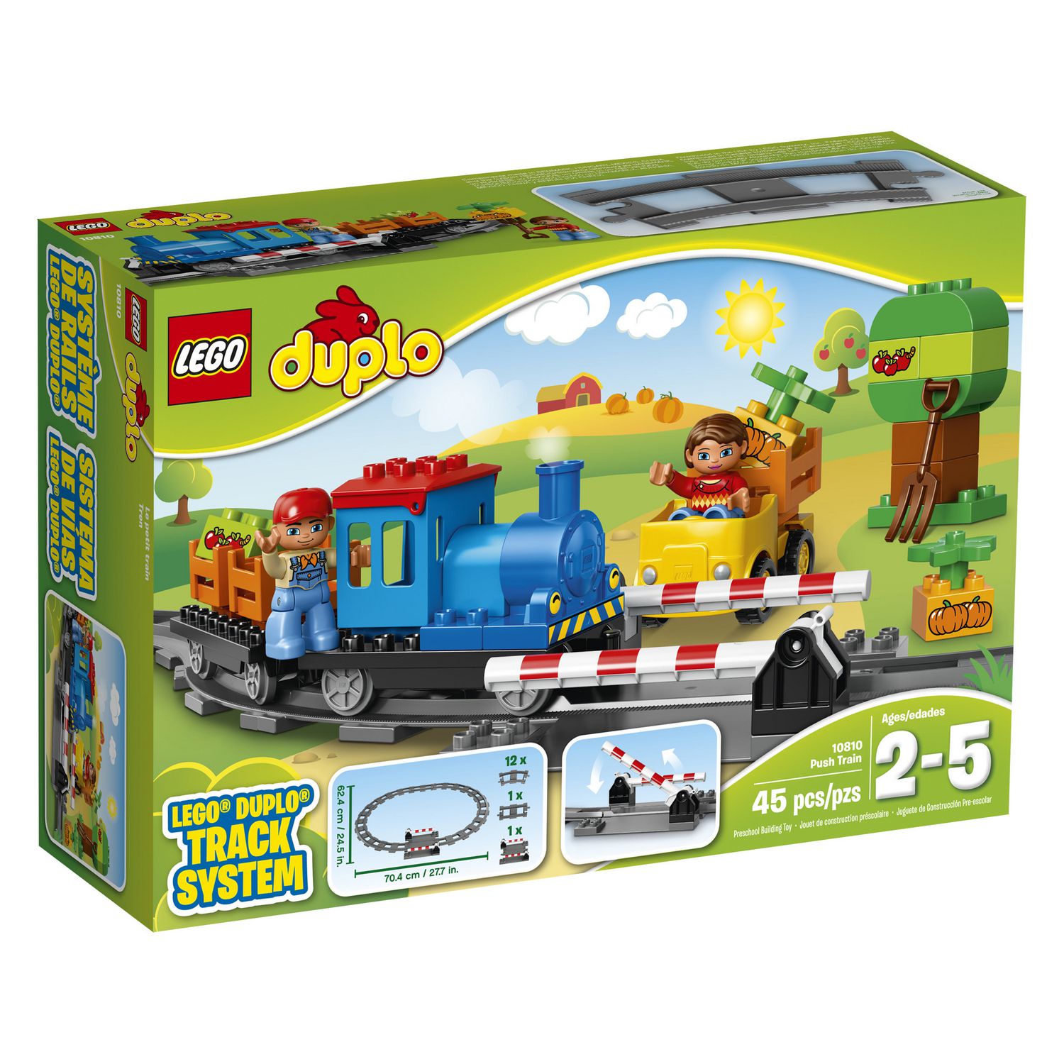 LEGO 10874 Duplo Ma Ville Le Train à Vapeur, avec Sons, Lumières
