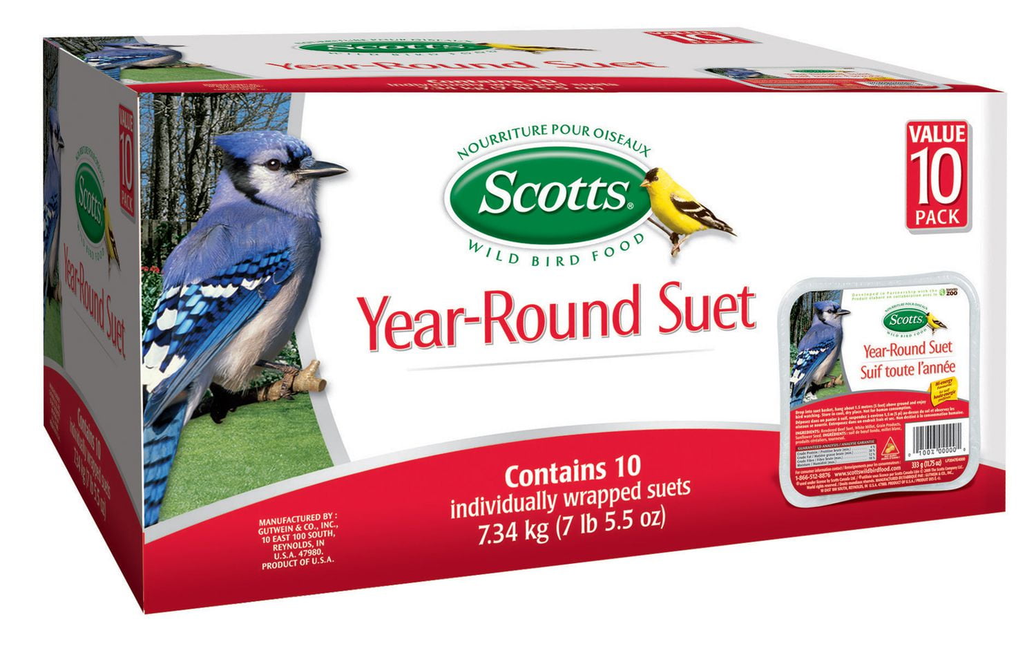 Scotts YearRound Suet 10Pack Walmart Canada