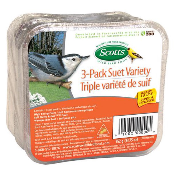 Scotts 3Pack Suet Variety Walmart.ca