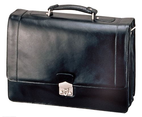 stebco leather briefcase