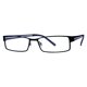 Monture de lunettes RJ 1015 de Randy Jackson en noir pour hommes – image 1 sur 1