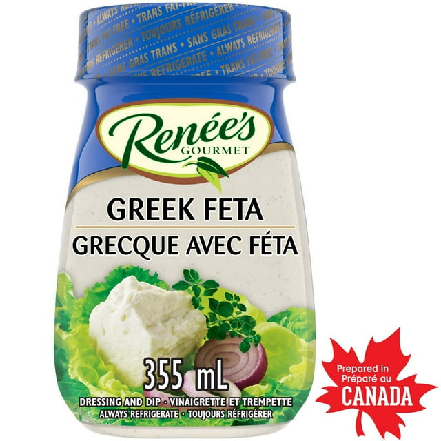 Vinaigrette Grecque avec féta Renée’s Vinaigrette Grecque