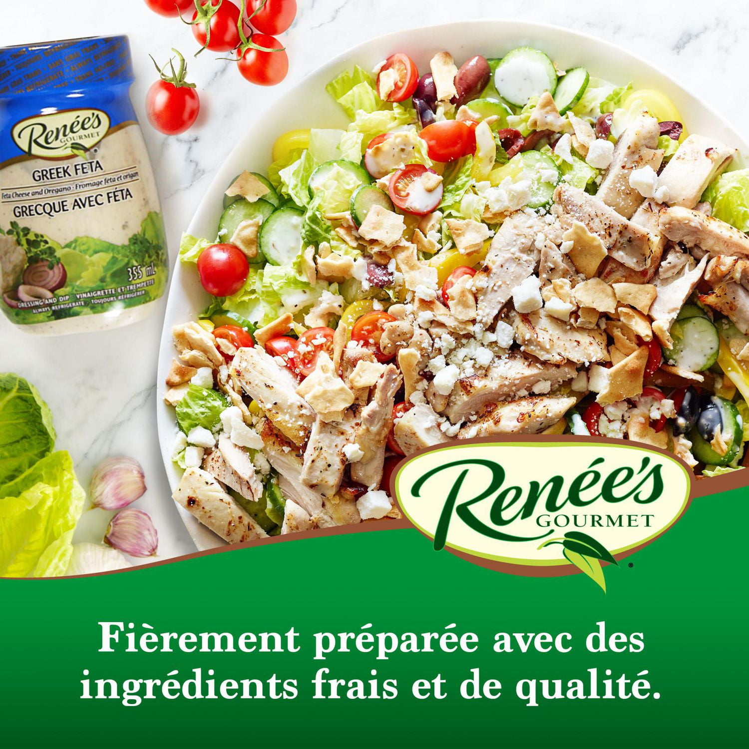 Renée’s Greek Feta Dressing, Feta Dressing