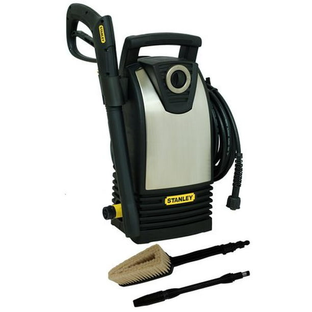 1300 PSI Max 2 GPM Electric Pressure Washer with Wall Mount, Roll Cage and  Hose Reel