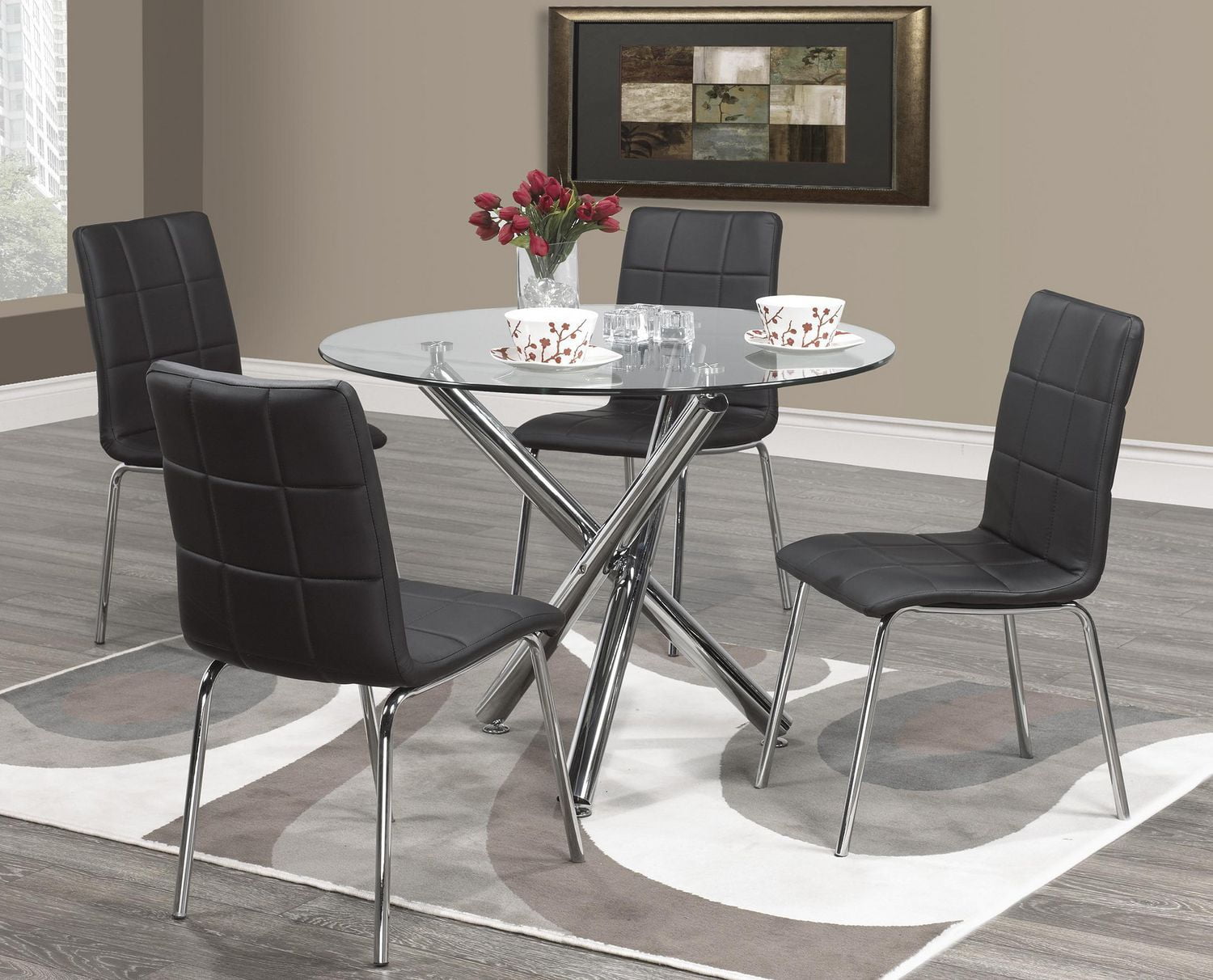 5 Pc Modern Dining Set Walmart Canada