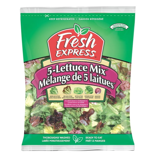 Salade Fresh Express Mélange de cinq laitues prêt-à-manger