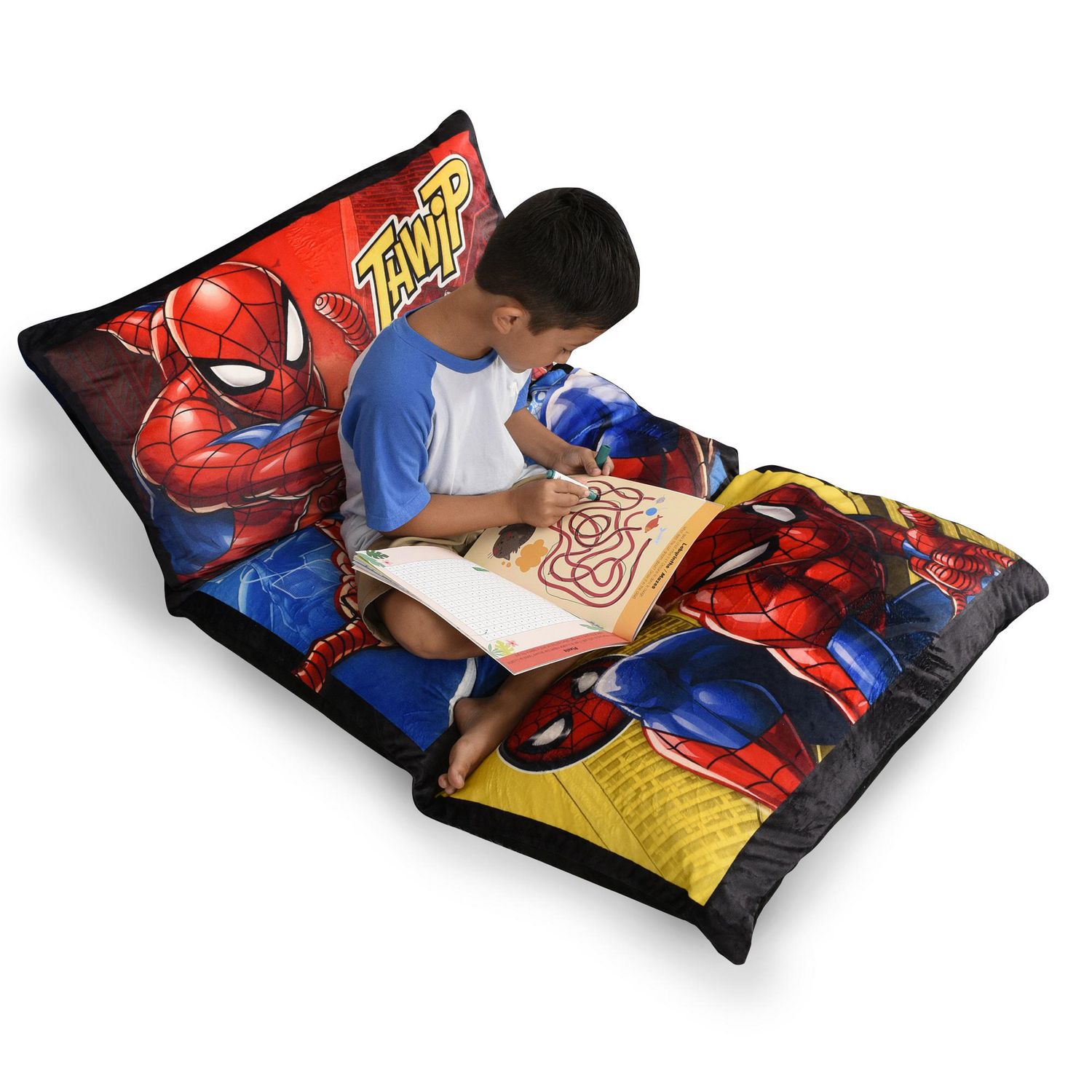 Marvel Spiderman Swing Coussin de support doux pour tablette iPad Produit  officiel Marvel