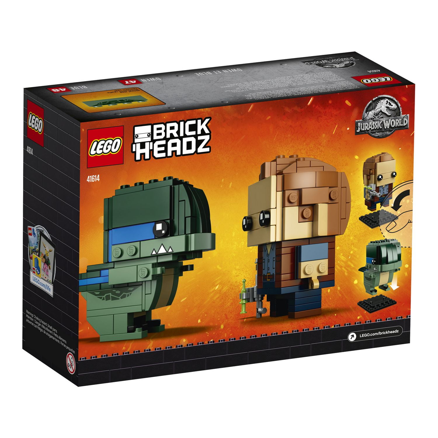 Lego brickheadz owen and blue sale