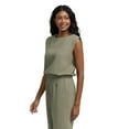 thumbnail image 2 of Mexx Women’s Smocked Linen Blend Top, 2 of 5