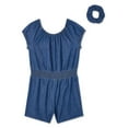 thumbnail image 2 of George Girls' Woven Romper 2-Piece Set, 2 of 2