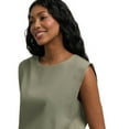 thumbnail image 4 of Mexx Women’s Smocked Linen Blend Top, 4 of 5