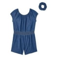 thumbnail image 1 of George Girls' Woven Romper 2-Piece Set, 1 of 2