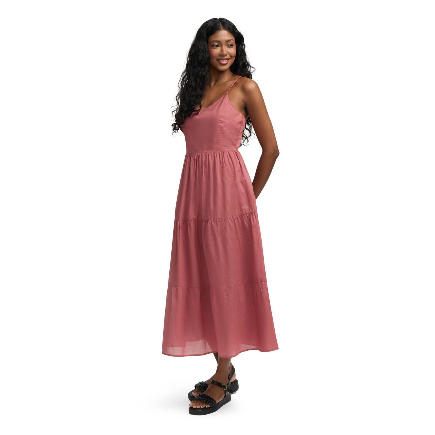 Mexx Women’s V-Neck Tiered Dress, XS-XXL