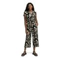 thumbnail image 5 of Mexx Women’s Printed Linen Blend Culottes Pant, 5 of 5