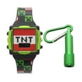 thumbnail image 1 of Montre à affichage numérique clignotant Minecraft  avec ensemble de avec torches, 1 of 2