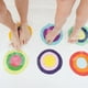 Autocollants ronds à peler et coller Puj multicolores – image 4 sur 4